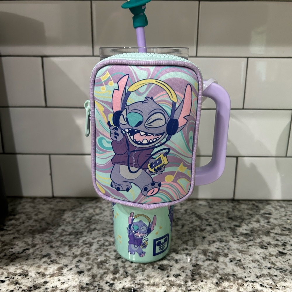 NWT Disney Stitch Themed Tumbler